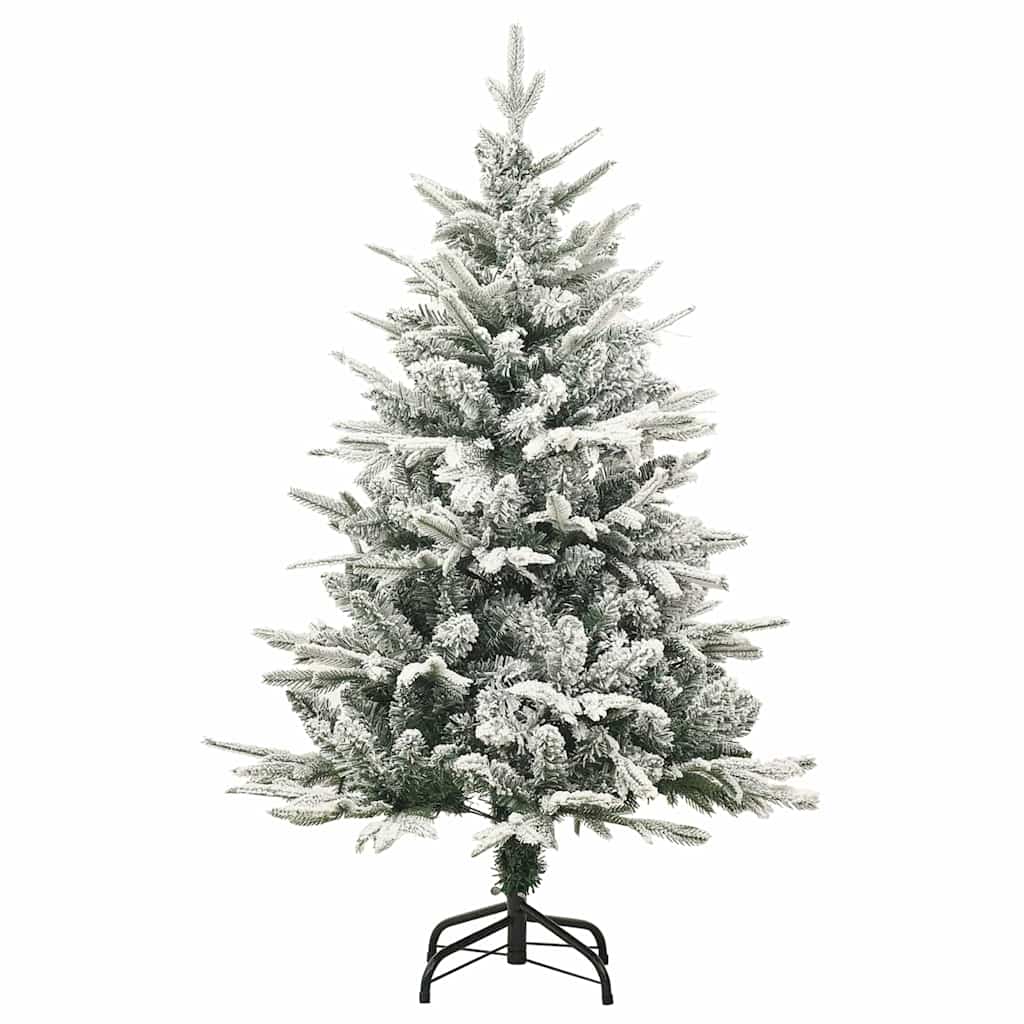Albero di Natale Artificiale Pre-illuminato con Set di Palline