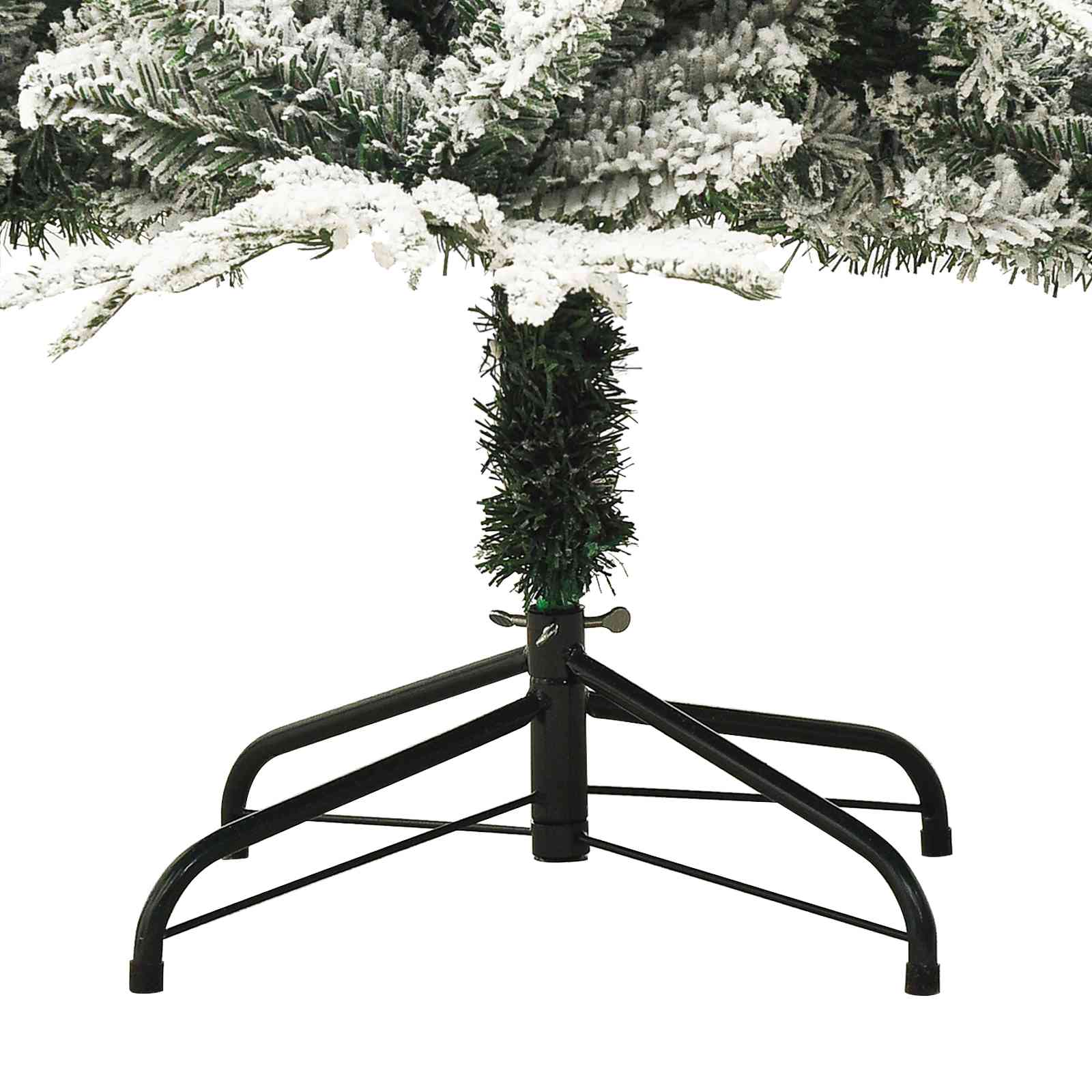 Albero di Natale Artificiale Pre-illuminato con Set di Palline