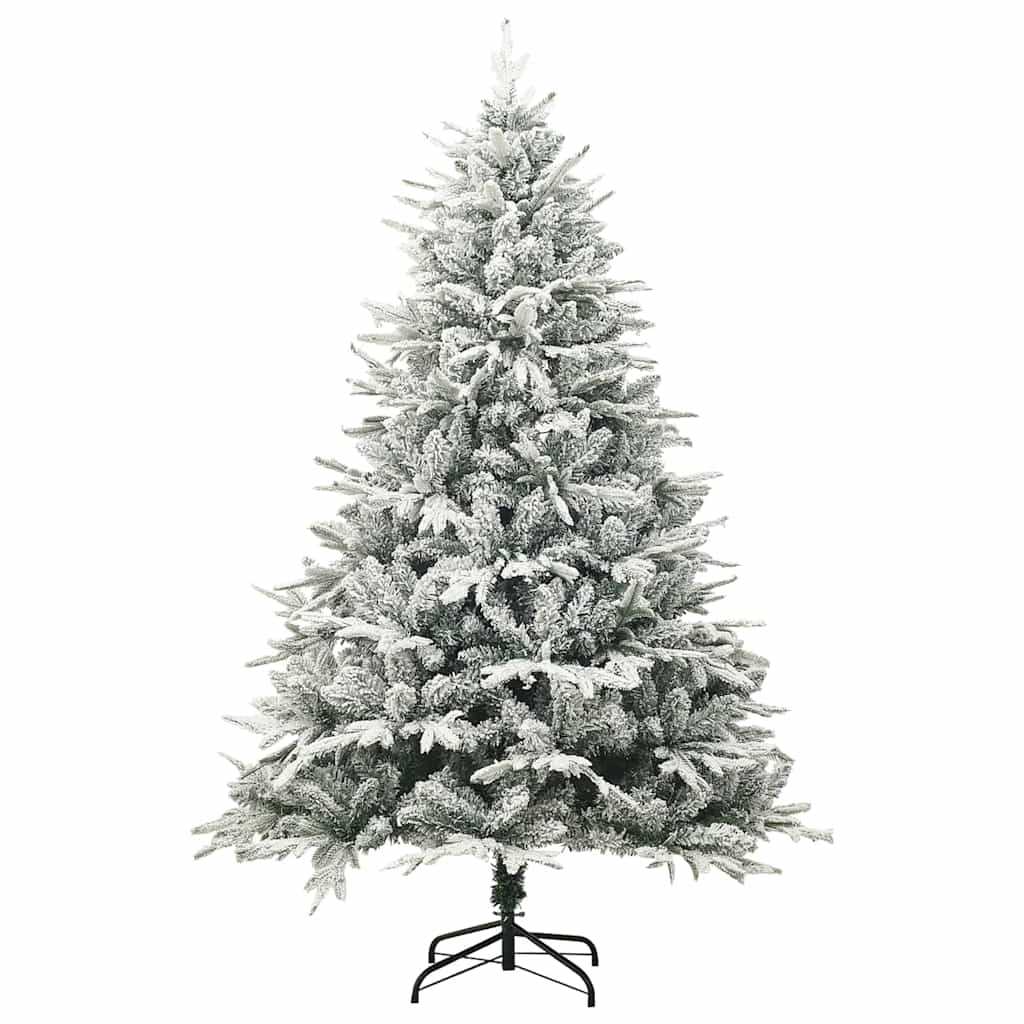 Albero di Natale artificiale preilluminato Verde 180 cm