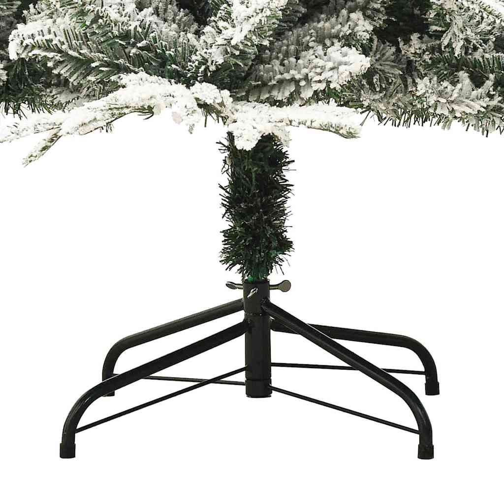 Albero di Natale artificiale preilluminato Verde 180 cm