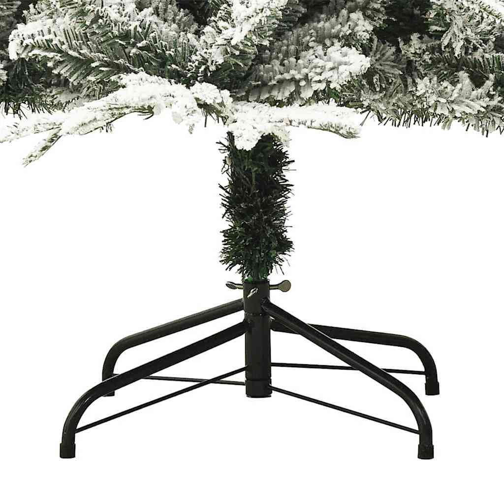 Albero di Natale Artificiale Pre-illuminato con Set di Palline