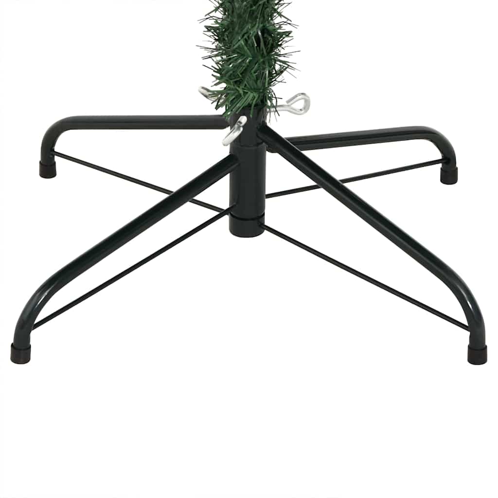 Albero di Natale artificiale con rami snodati e neve imbiancata