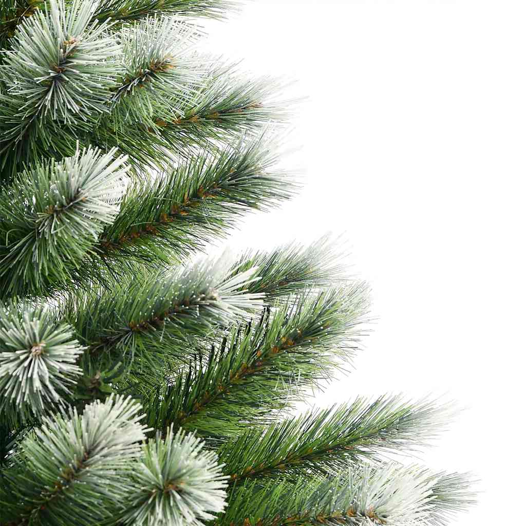 Albero di Natale artificiale con rami snodati e neve imbiancata