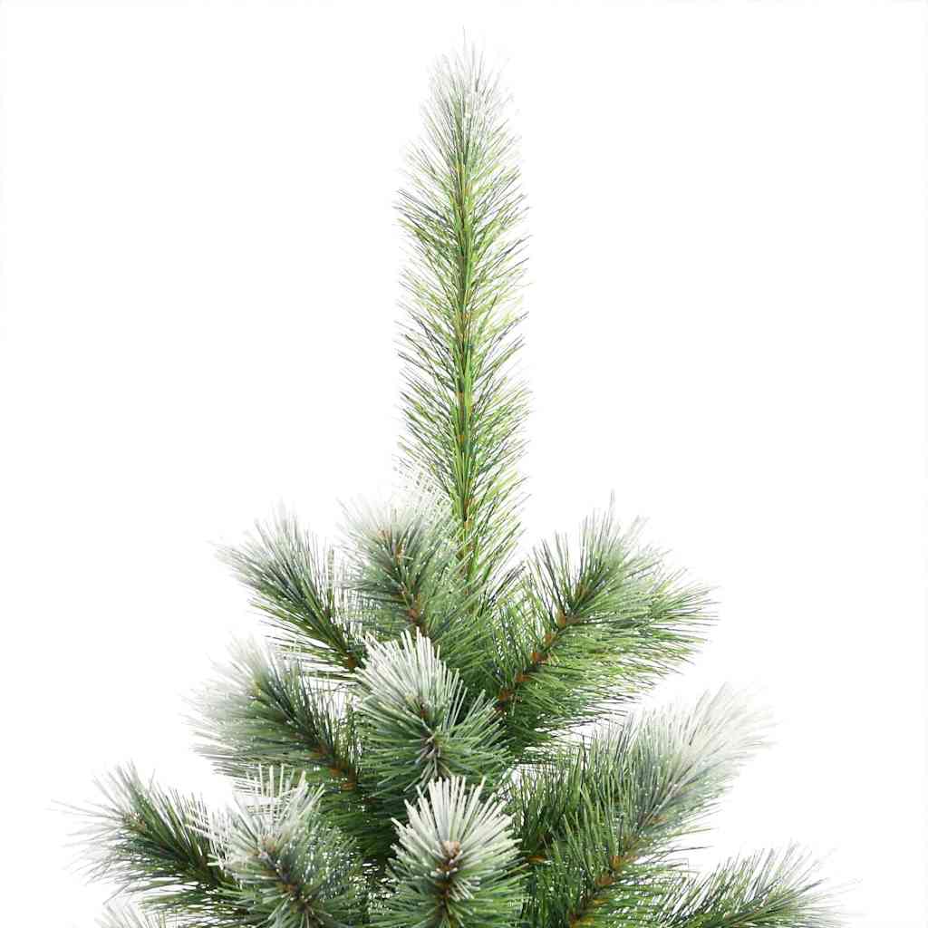 Albero di Natale artificiale con rami snodati e neve imbiancata