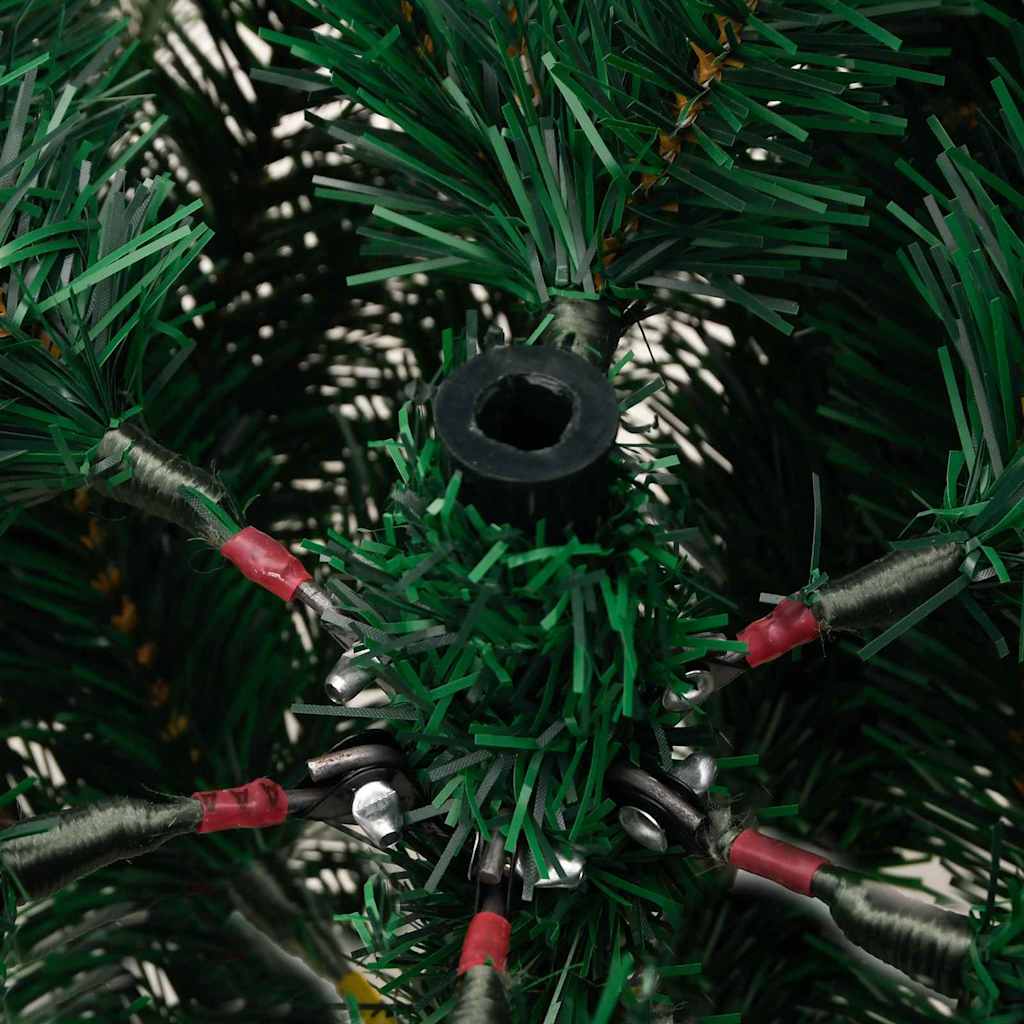 Albero di Natale artificiale con 150 LED Verde 150 cm