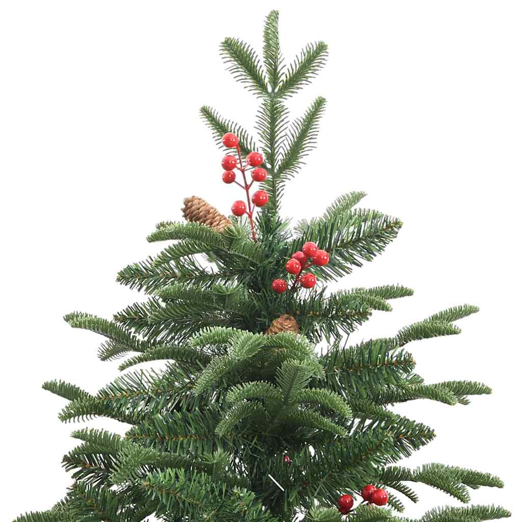 Albero di Natale artificiale con 300 LED Verde 240 cm