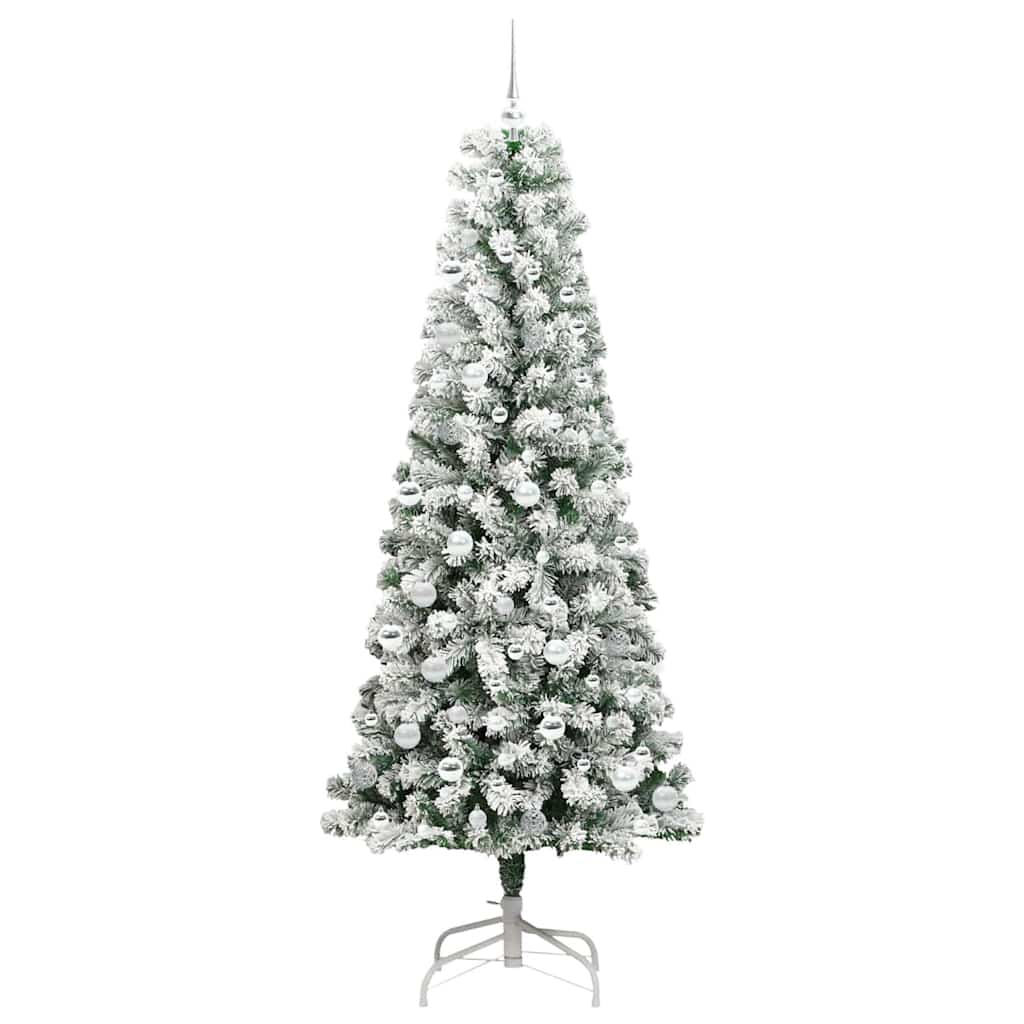 Albero di Natale Artificiale con Rami Pieghevoli 210 cm