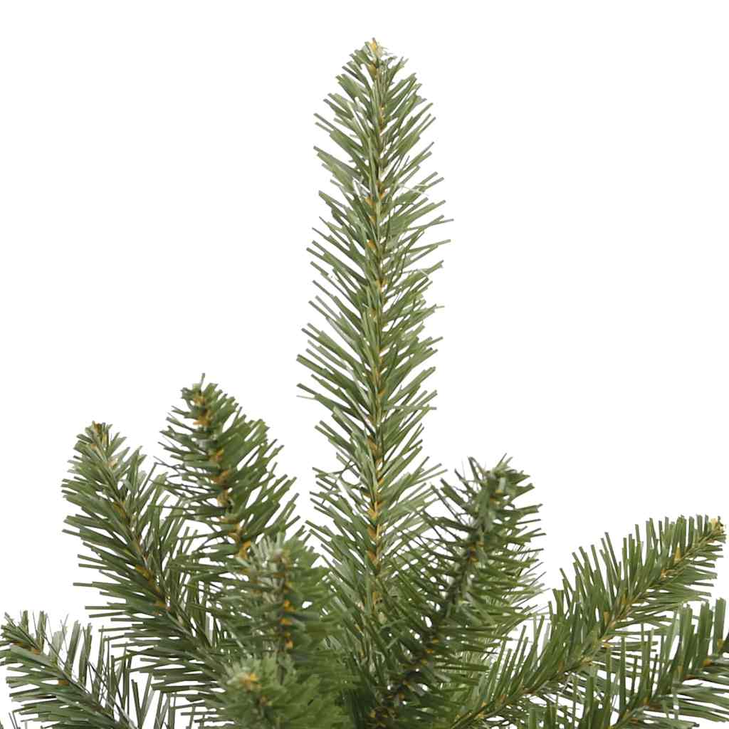 Albero di Natale artificiale 240 cm 300 LED Bianco caldo Verde
