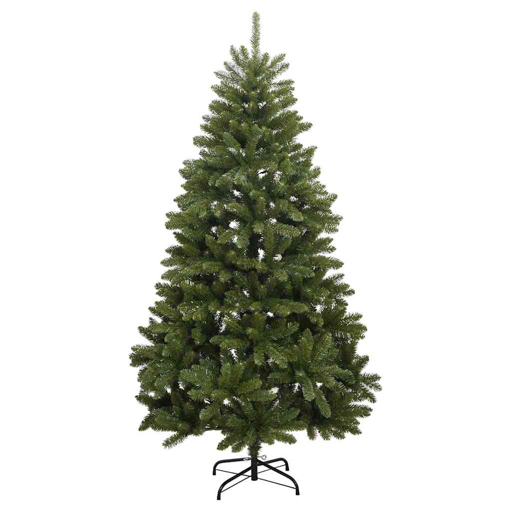 Albero di Natale artificiale 240 cm 300 LED Bianco caldo Verde