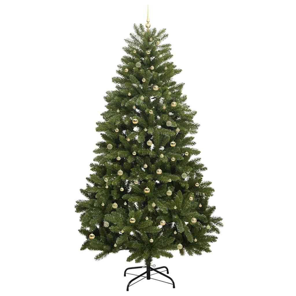 Albero di Natale artificiale 300 cm 300 LED Bianco caldo Verde