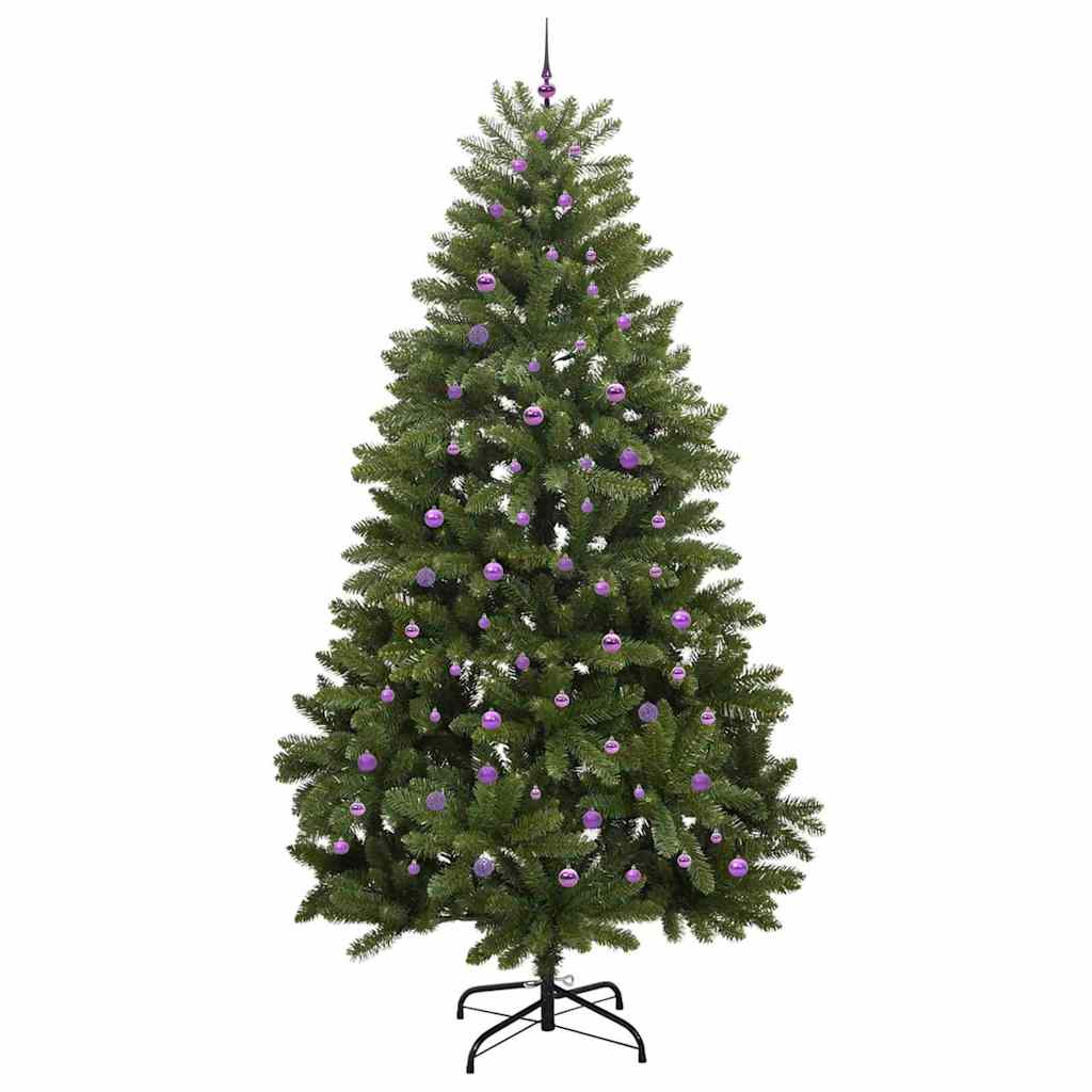 Albero di Natale artificiale 300 cm 300 LED Bianco caldo Verde