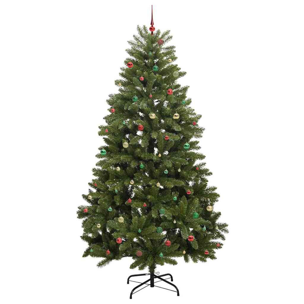 Albero di Natale artificiale 300 cm 300 LED Bianco caldo Verde
