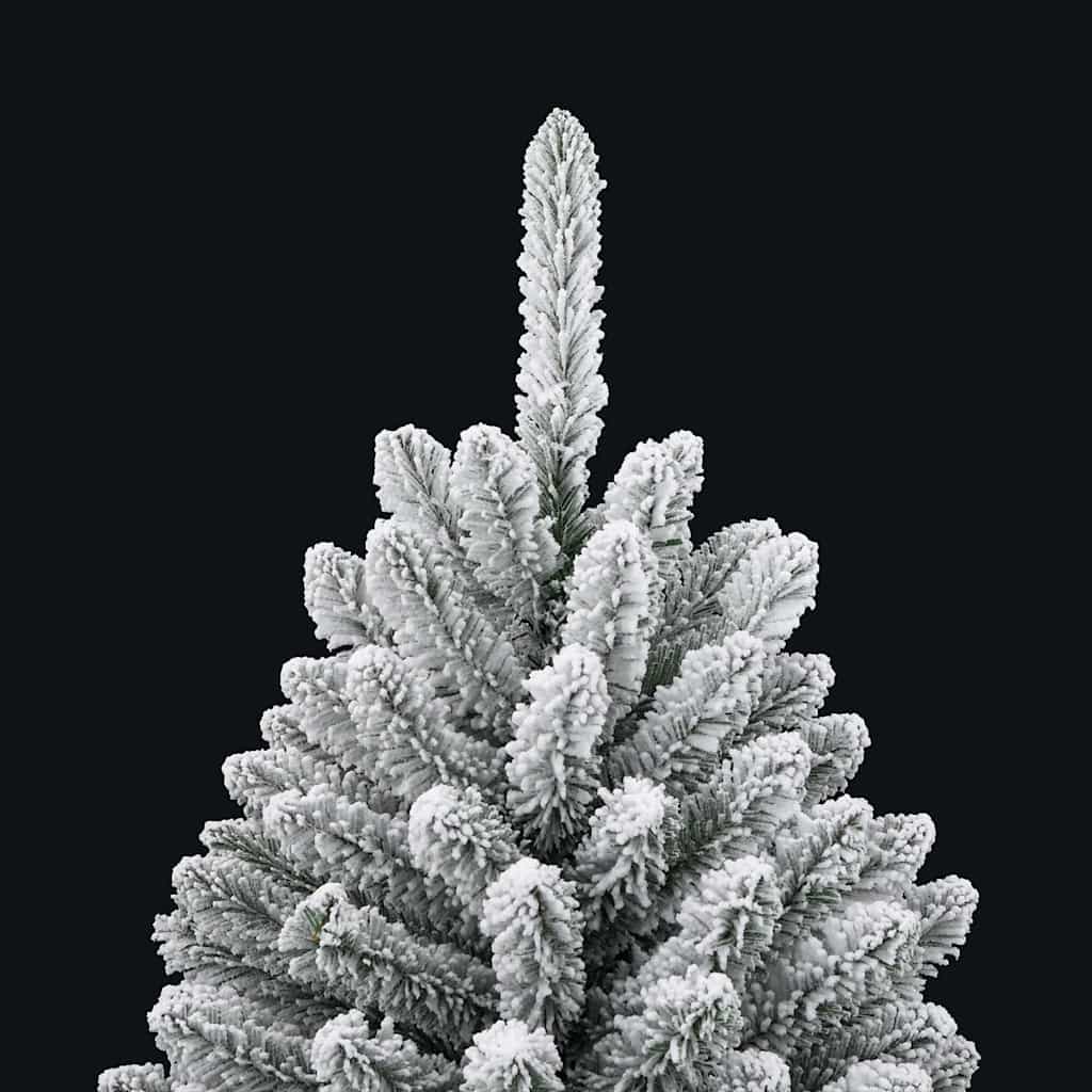 Albero di Natale artificiale 120 cm 150 LED Bianco caldo