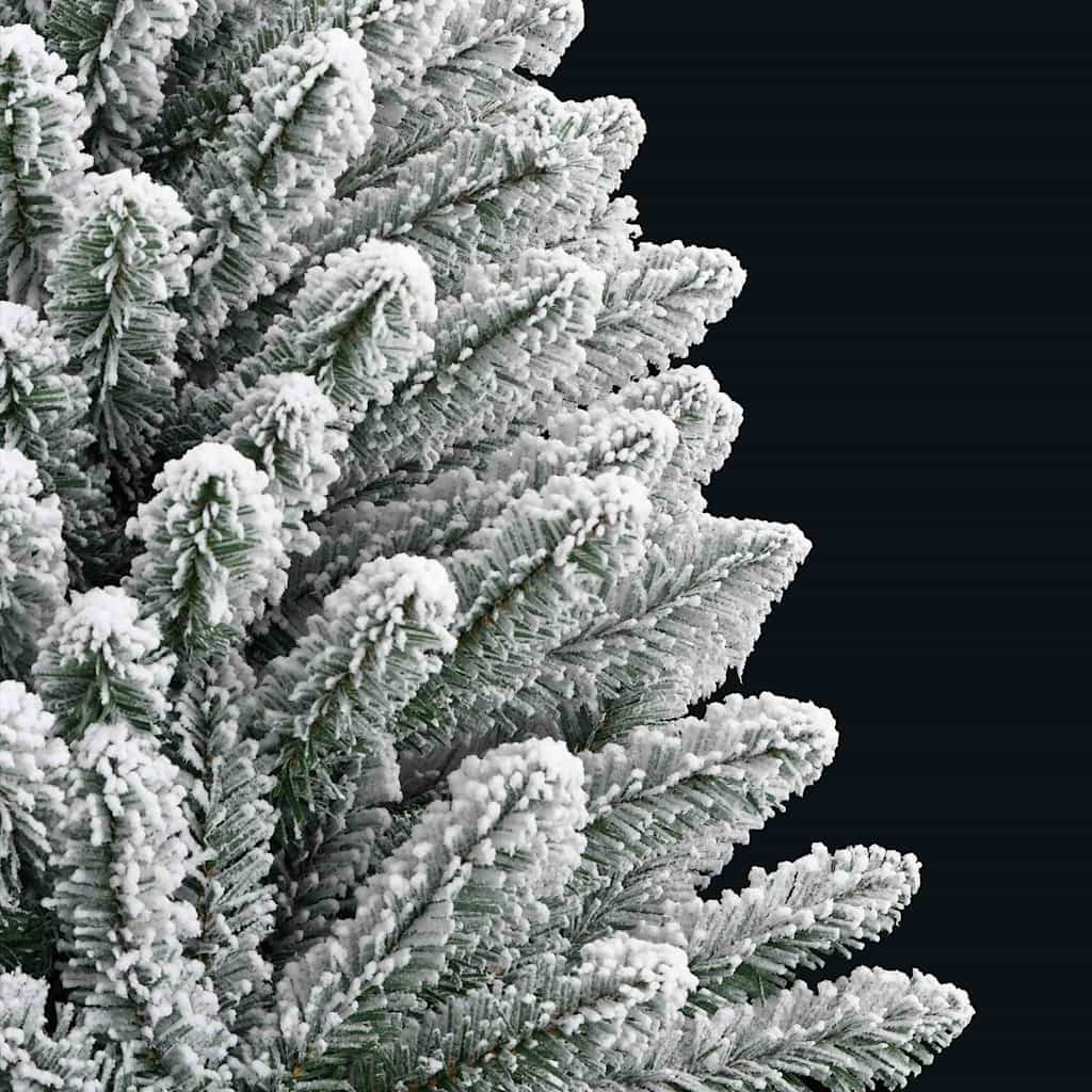 Albero di Natale artificiale 120 cm 150 LED Bianco caldo