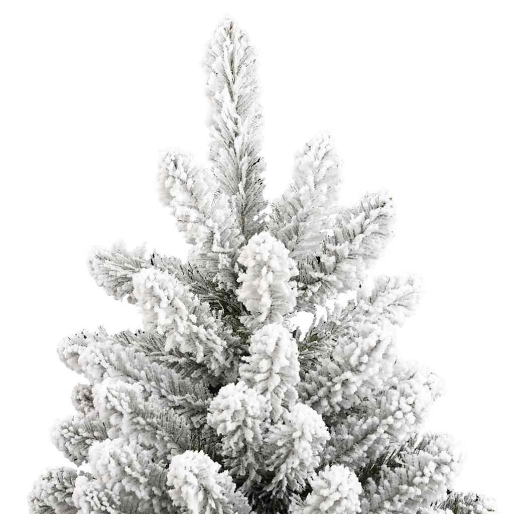Albero di Natale artificiale 180 cm 300 LED Bianco caldo