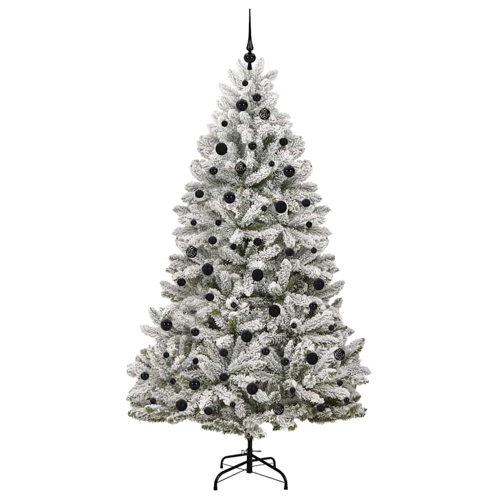 Albero di Natale artificiale 210 cm 300 LED Bianco caldo