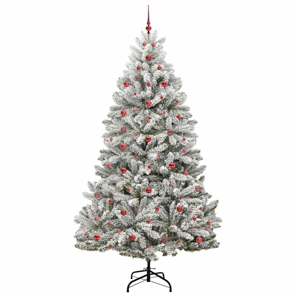Albero di Natale artificiale 240 cm 300 LED Bianco caldo