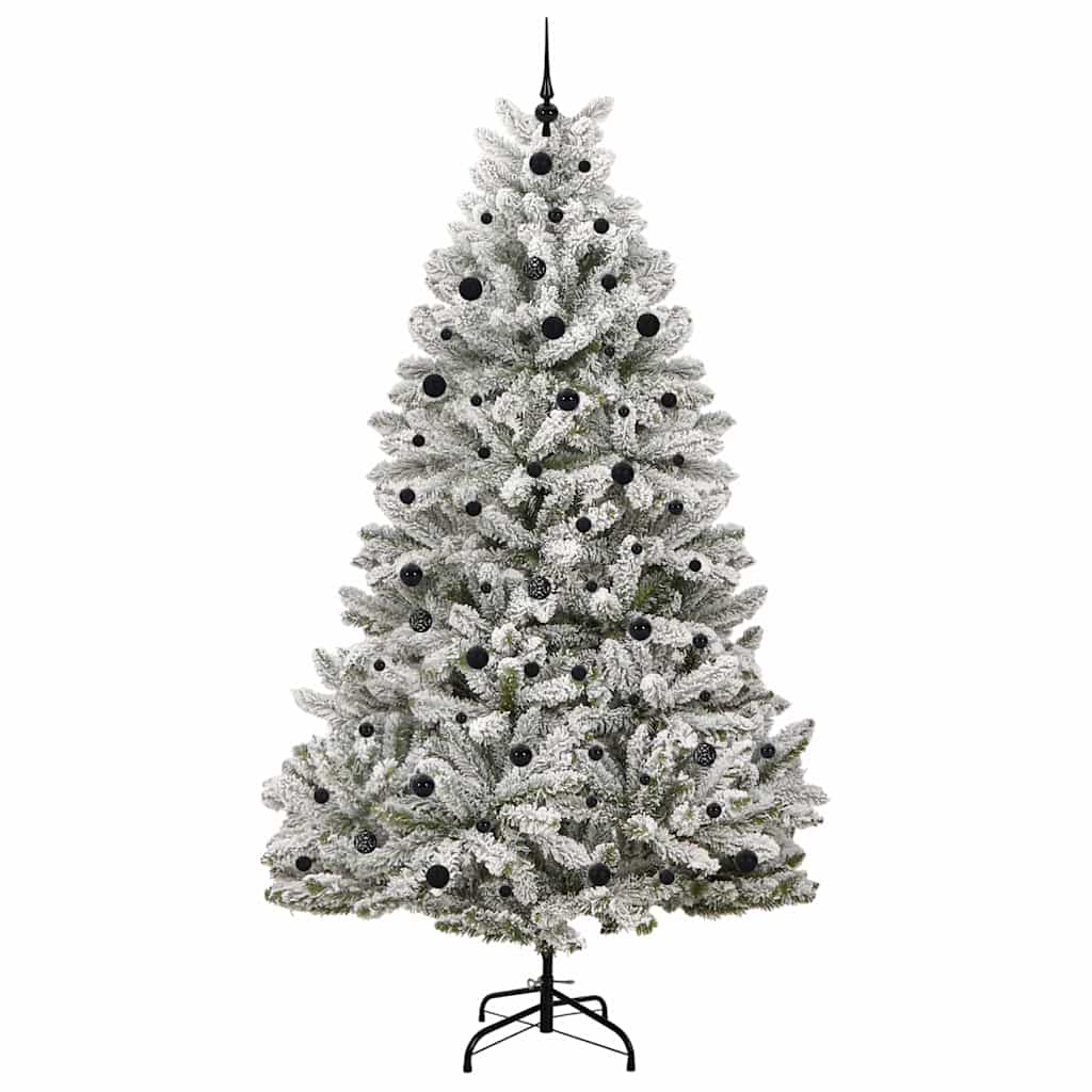 Albero di Natale artificiale 240 cm 300 LED Bianco caldo