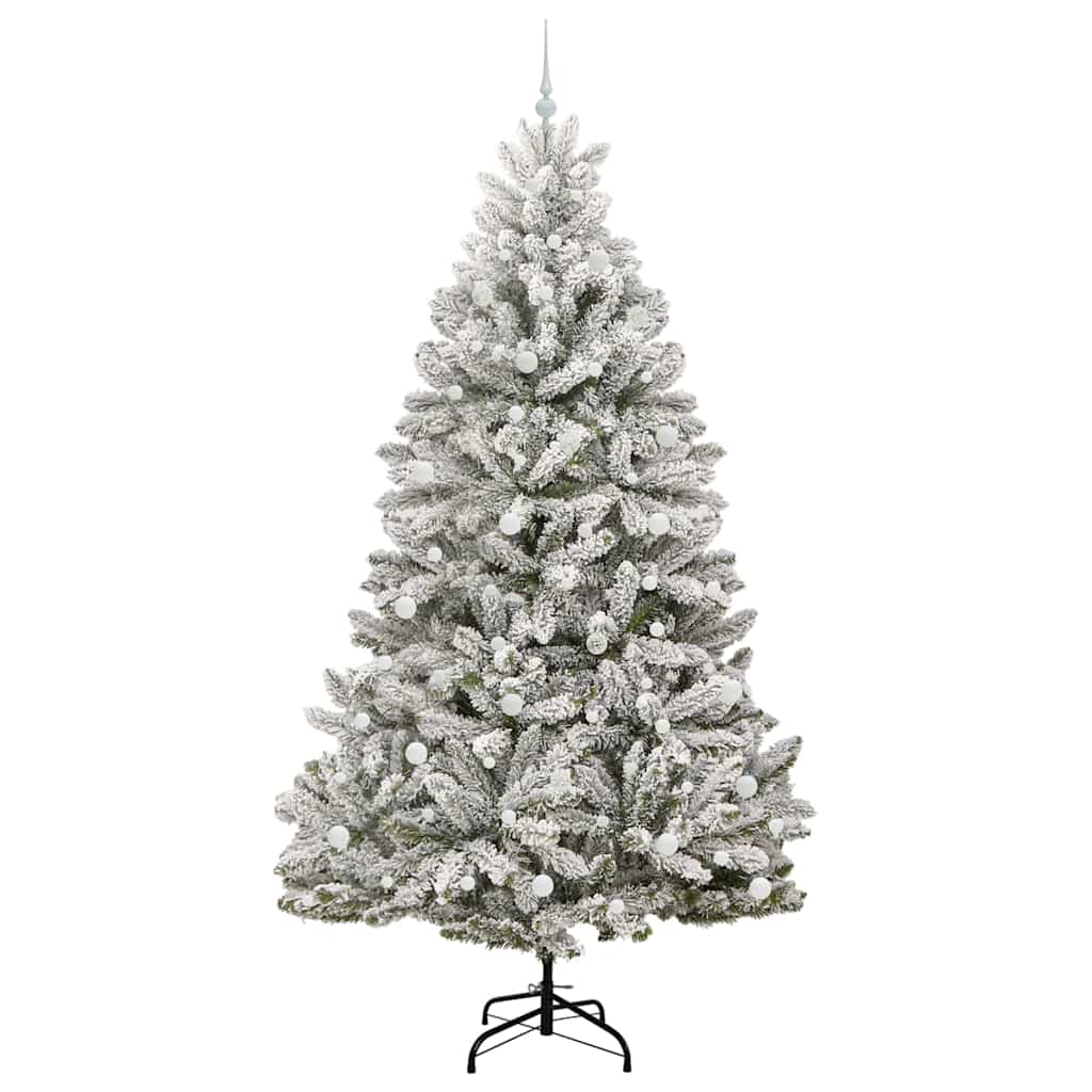 Albero di Natale artificiale 240 cm 300 LED Bianco caldo