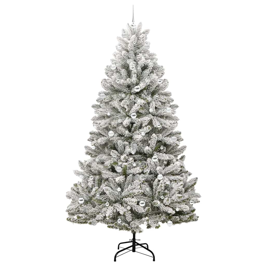Albero di Natale artificiale 240 cm 300 LED Bianco caldo