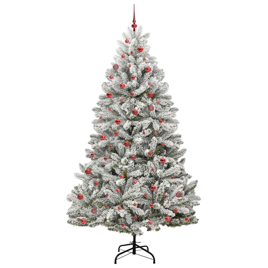 Albero di Natale artificiale 270 cm 300 LED Bianco caldo