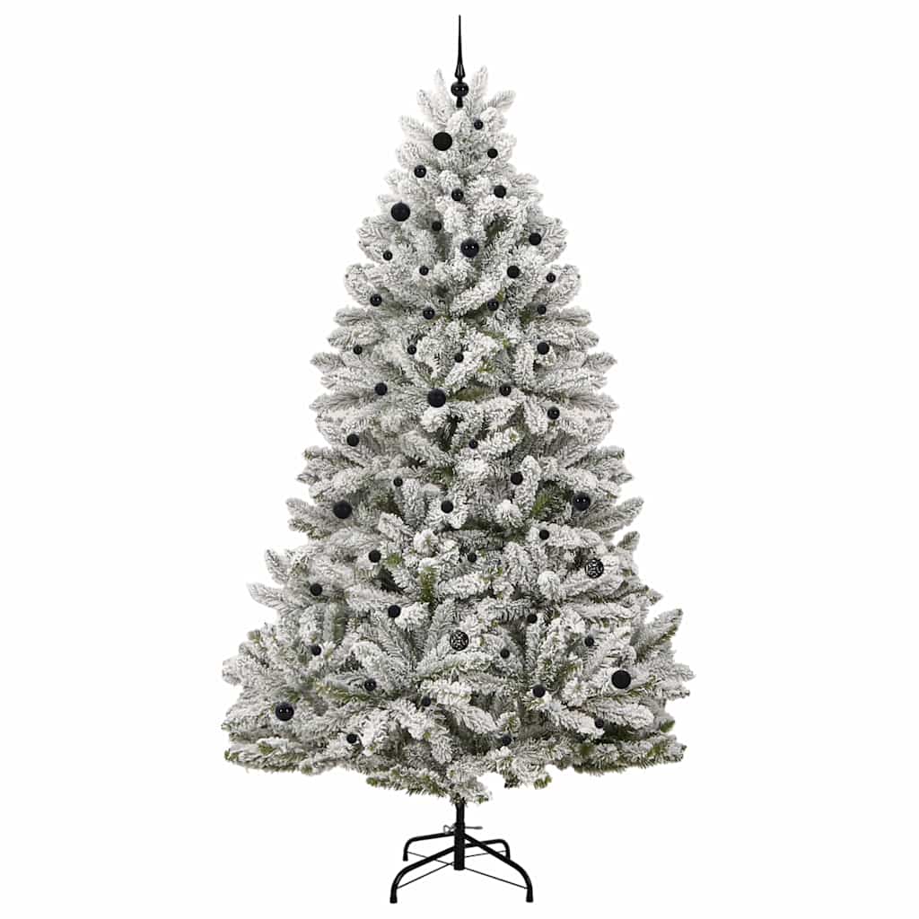 Albero di Natale artificiale 270 cm 300 LED Bianco caldo