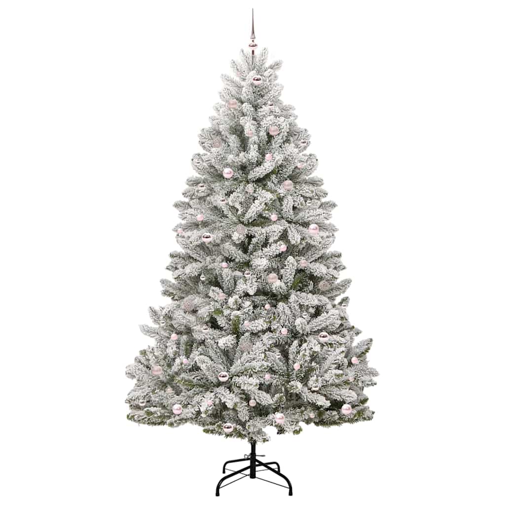 Albero di Natale artificiale 270 cm 300 LED Bianco caldo