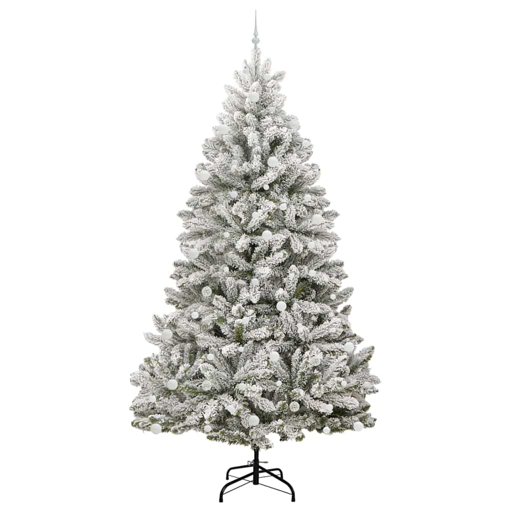 Albero di Natale artificiale 270 cm 300 LED Bianco caldo