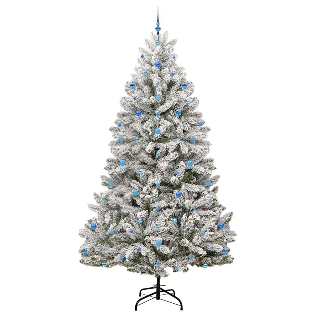 Albero di Natale artificiale 270 cm 300 LED Bianco caldo