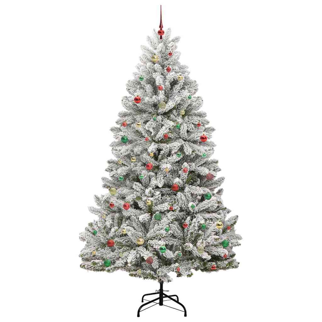 Albero di Natale artificiale 270 cm 300 LED Bianco caldo
