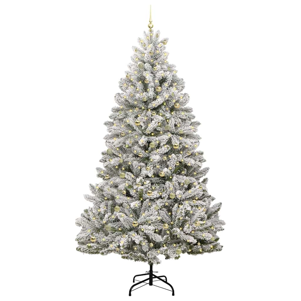 Albero di Natale artificiale 300 cm 300 LED Bianco caldo