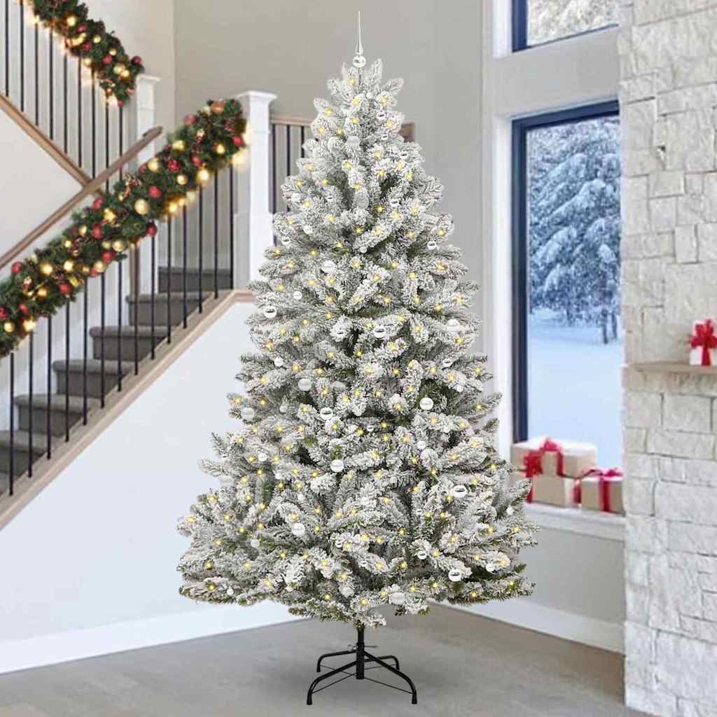 Albero di Natale artificiale 300 cm 300 LED Bianco caldo