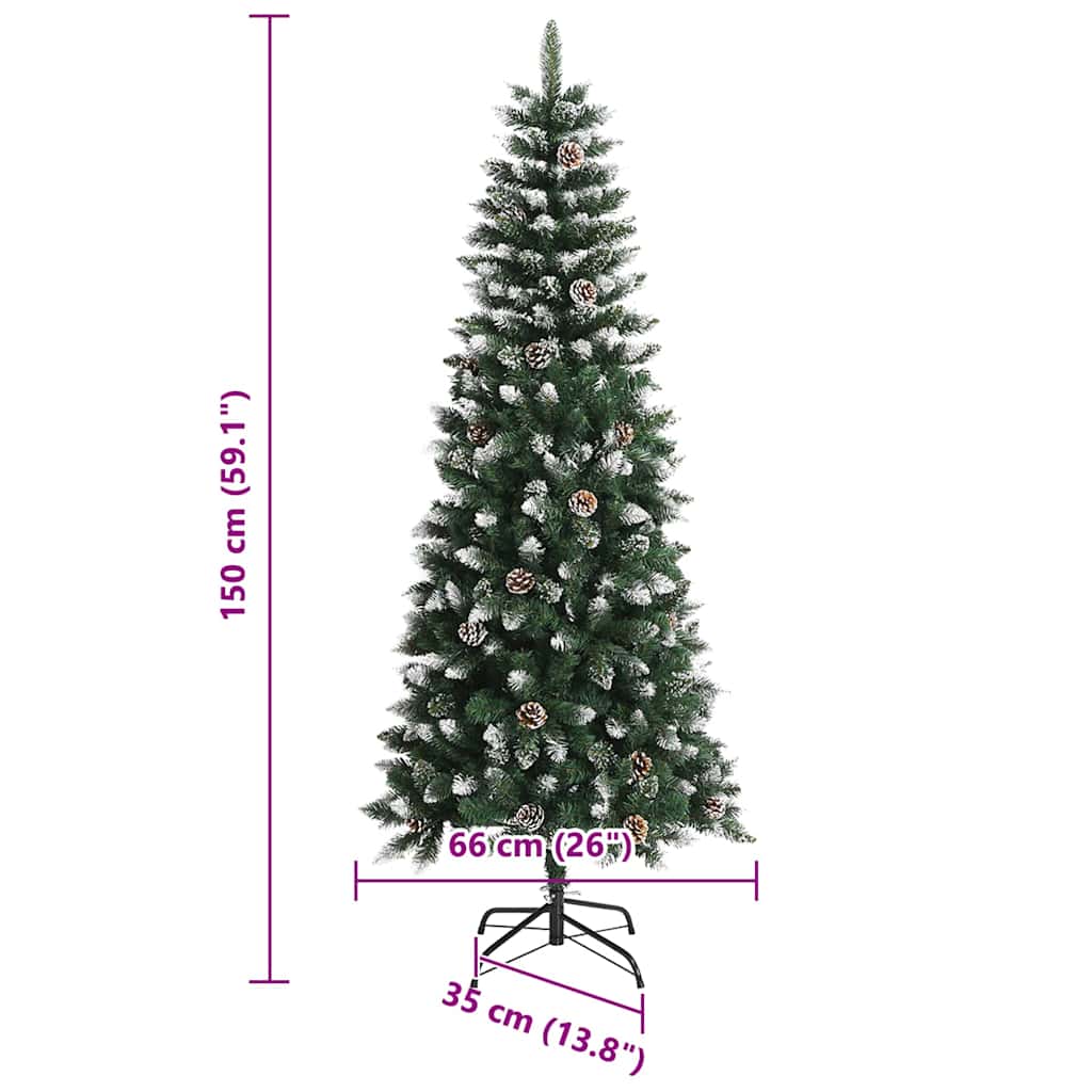 Albero di Natale artificiale Verde 150 cm