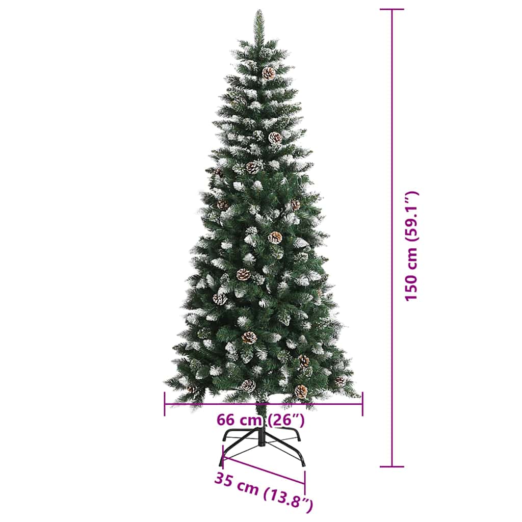 Albero di Natale artificiale Verde 150 cm