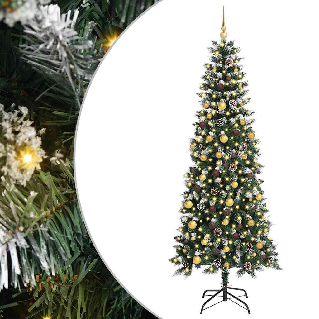 Albero di Natale artificiale Verde 210 cm