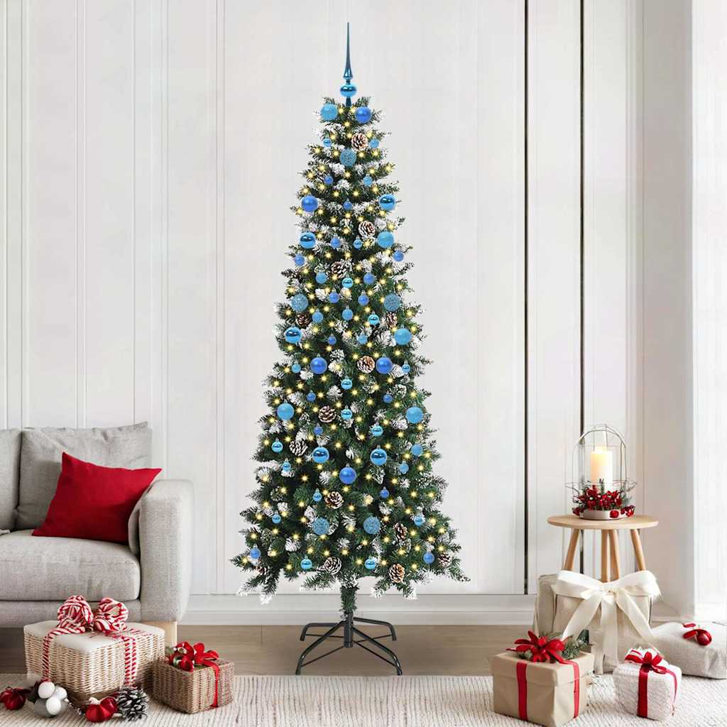Albero di Natale artificiale Verde 210 cm