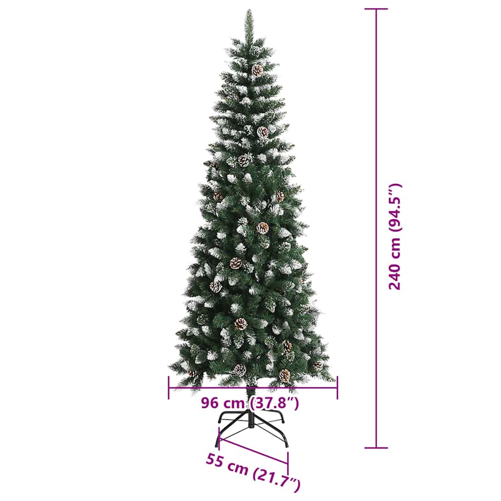 Albero di Natale artificiale Verde 240 cm