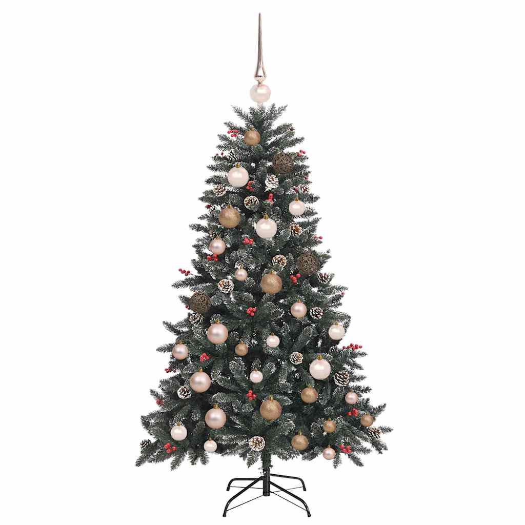 Albero di Natale artificiale con 150 LED Verde 120 cm