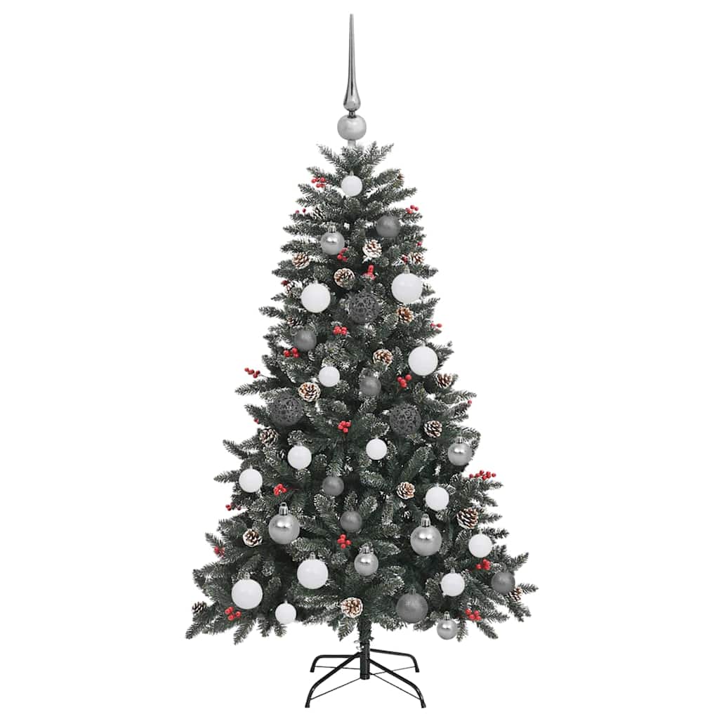 Albero di Natale artificiale con 150 LED Verde 120 cm
