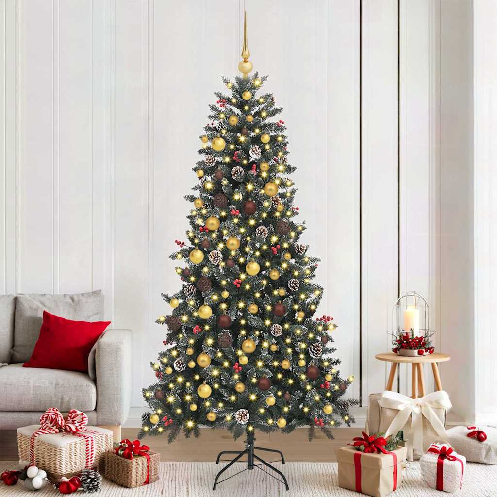 Albero di Natale artificiale Verde 210 cm