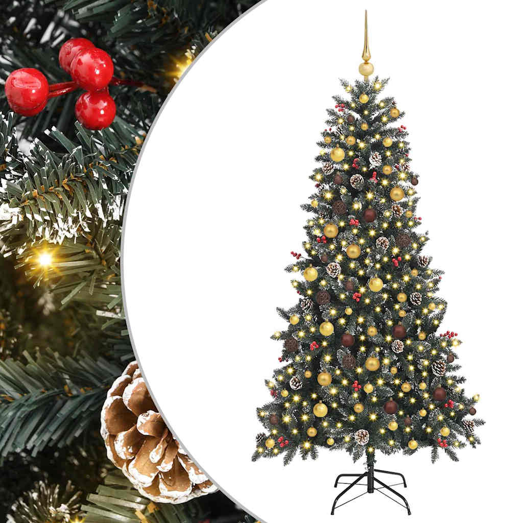 Albero di Natale artificiale Verde 210 cm