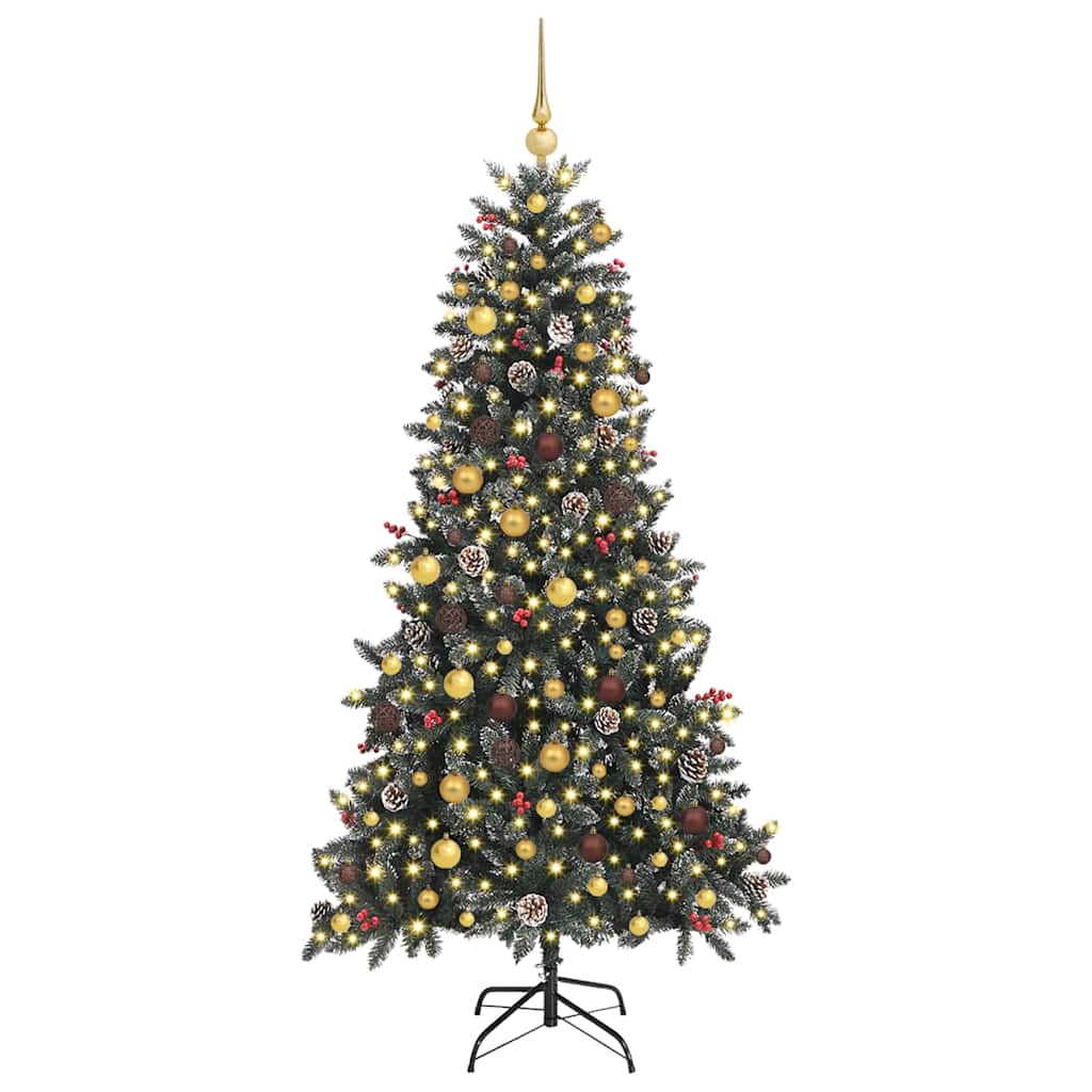 Albero di Natale artificiale Verde 210 cm