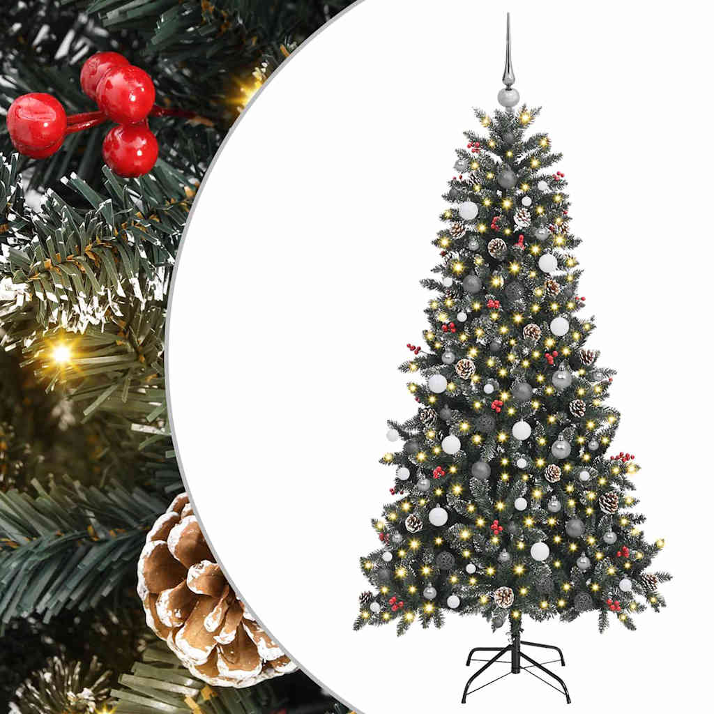 Albero di Natale artificiale Verde 210 cm