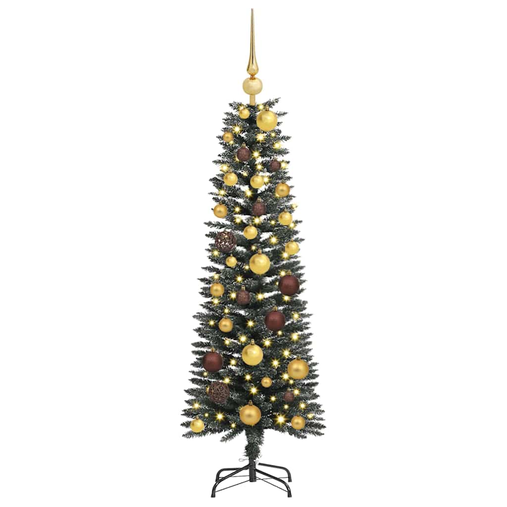 Albero di Natale artificiale con 150 LED Verde 120 cm