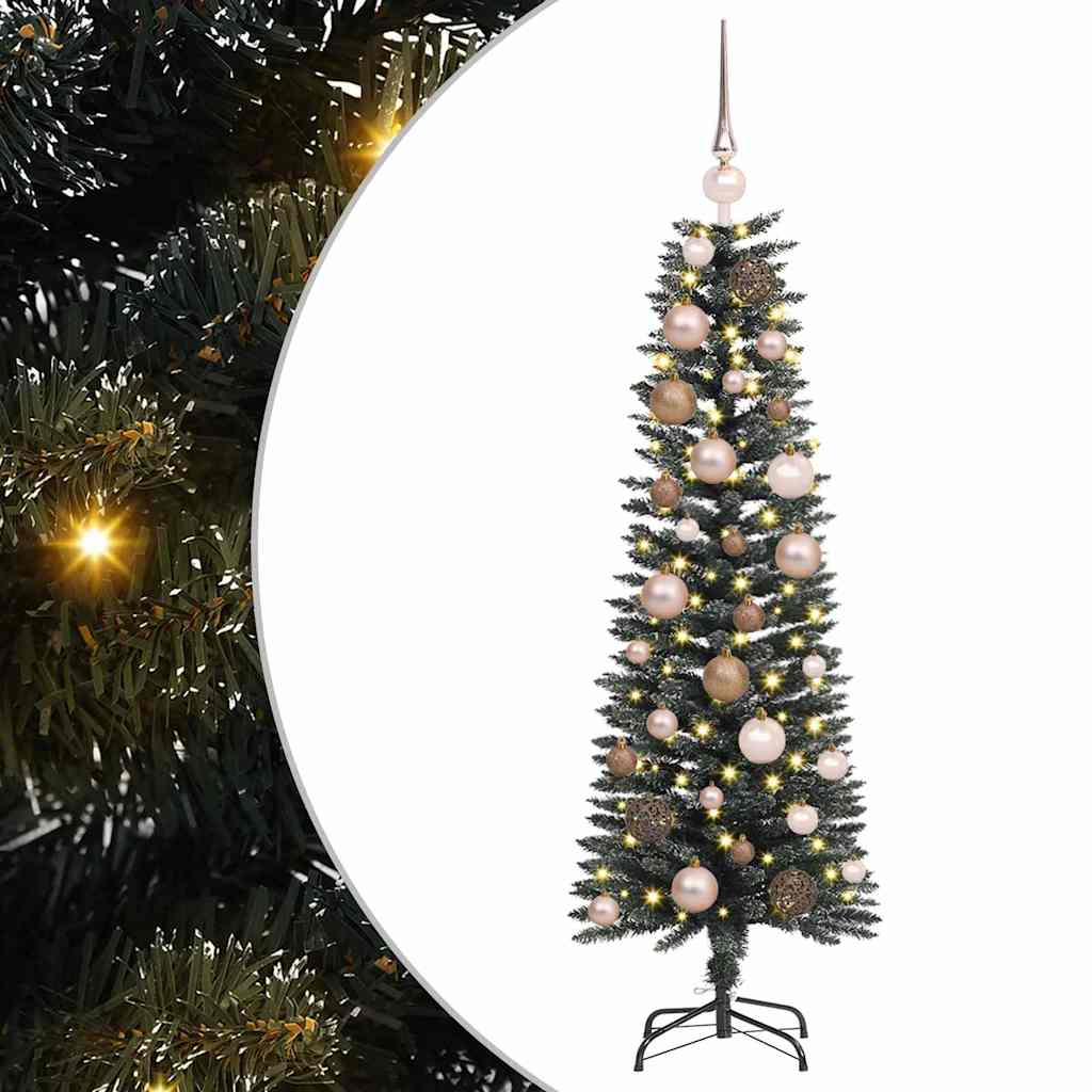 Albero di Natale artificiale con 150 LED Verde 120 cm