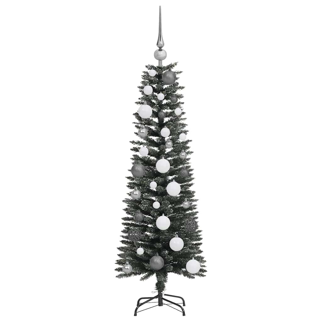 Albero di Natale artificiale con 150 LED Verde 120 cm