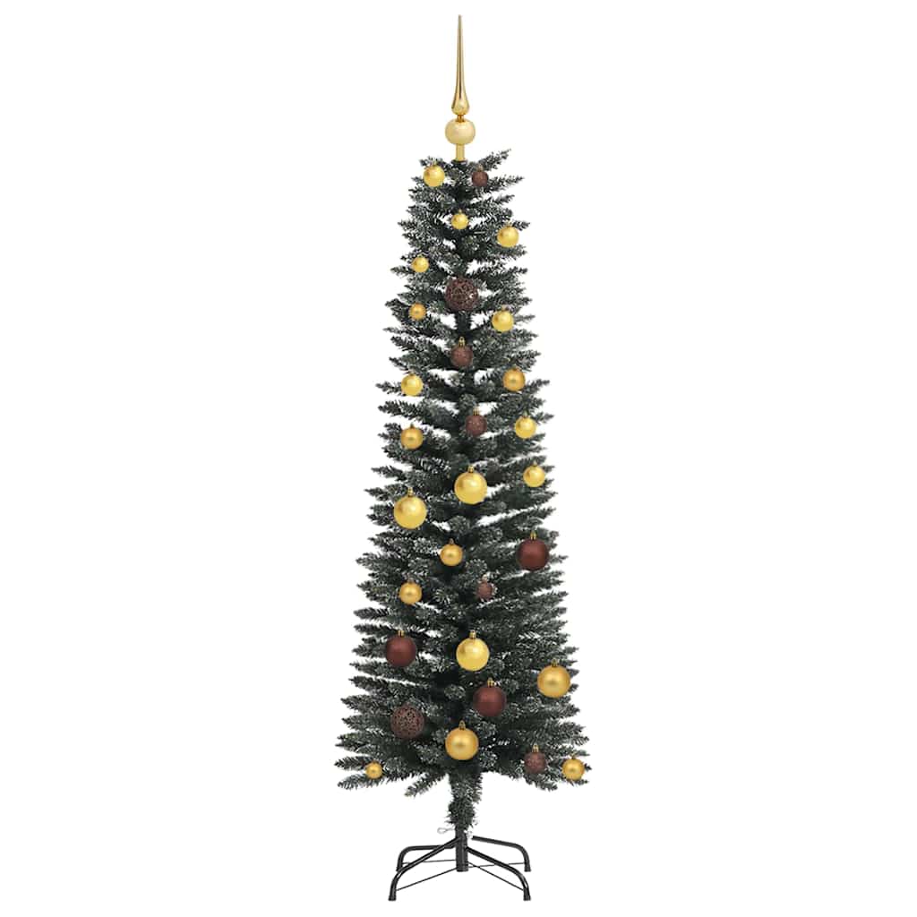 Albero di Natale artificiale con 150 LED Verde 150 cm
