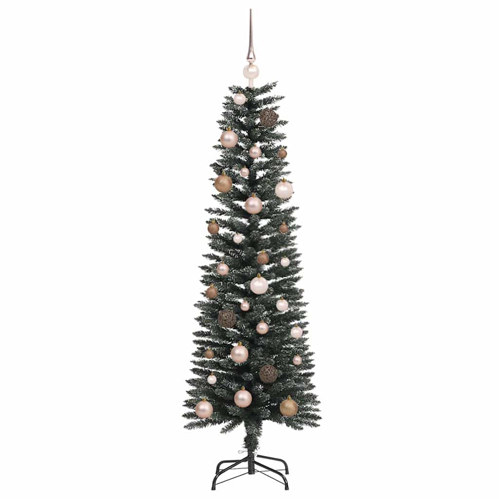 Albero di Natale artificiale con 150 LED Verde 150 cm