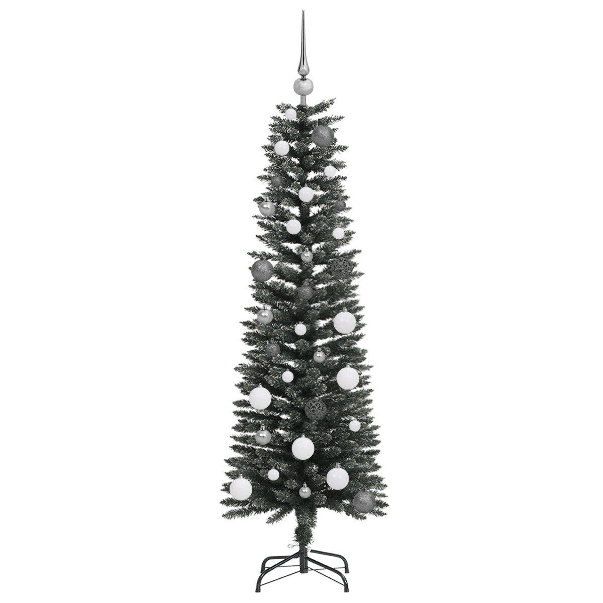 Albero di Natale artificiale con 150 LED Verde 150 cm