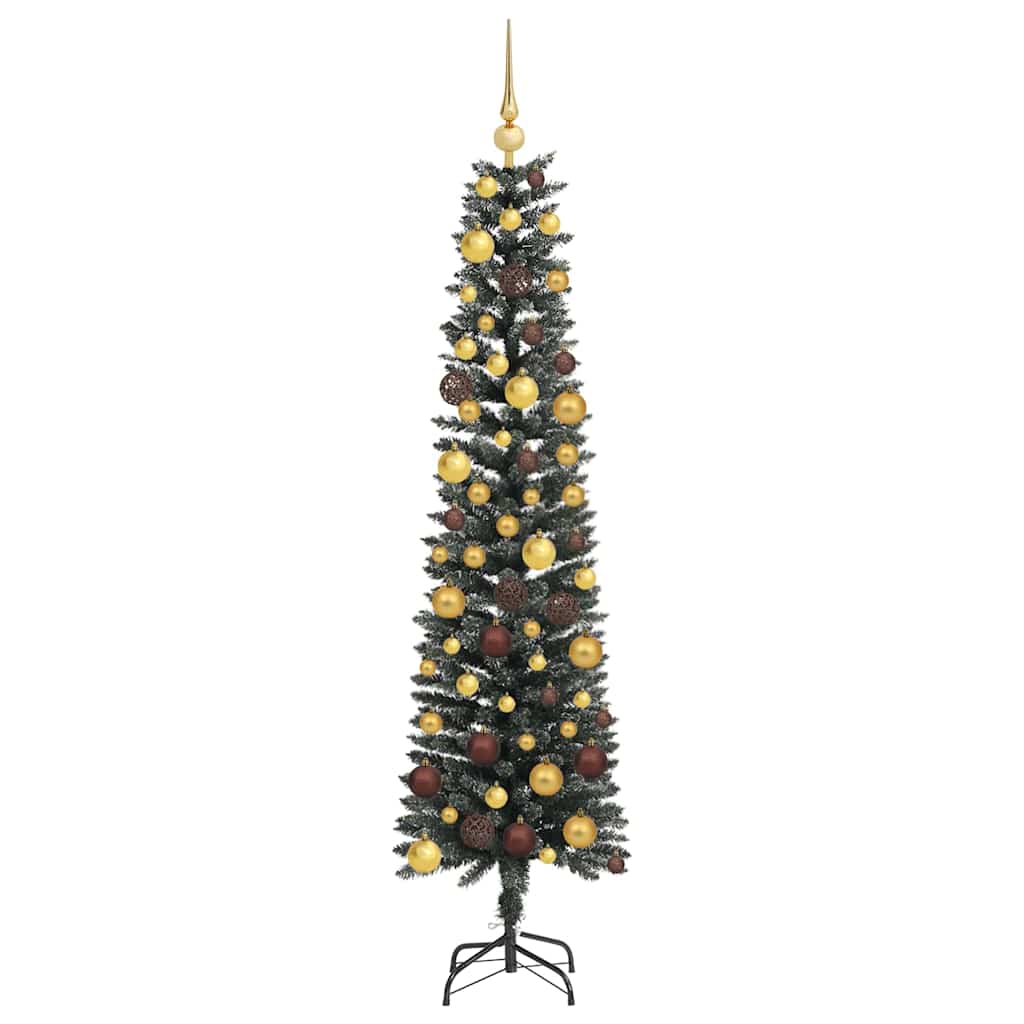 Albero di Natale artificiale con 300 LED Verde 180 cm